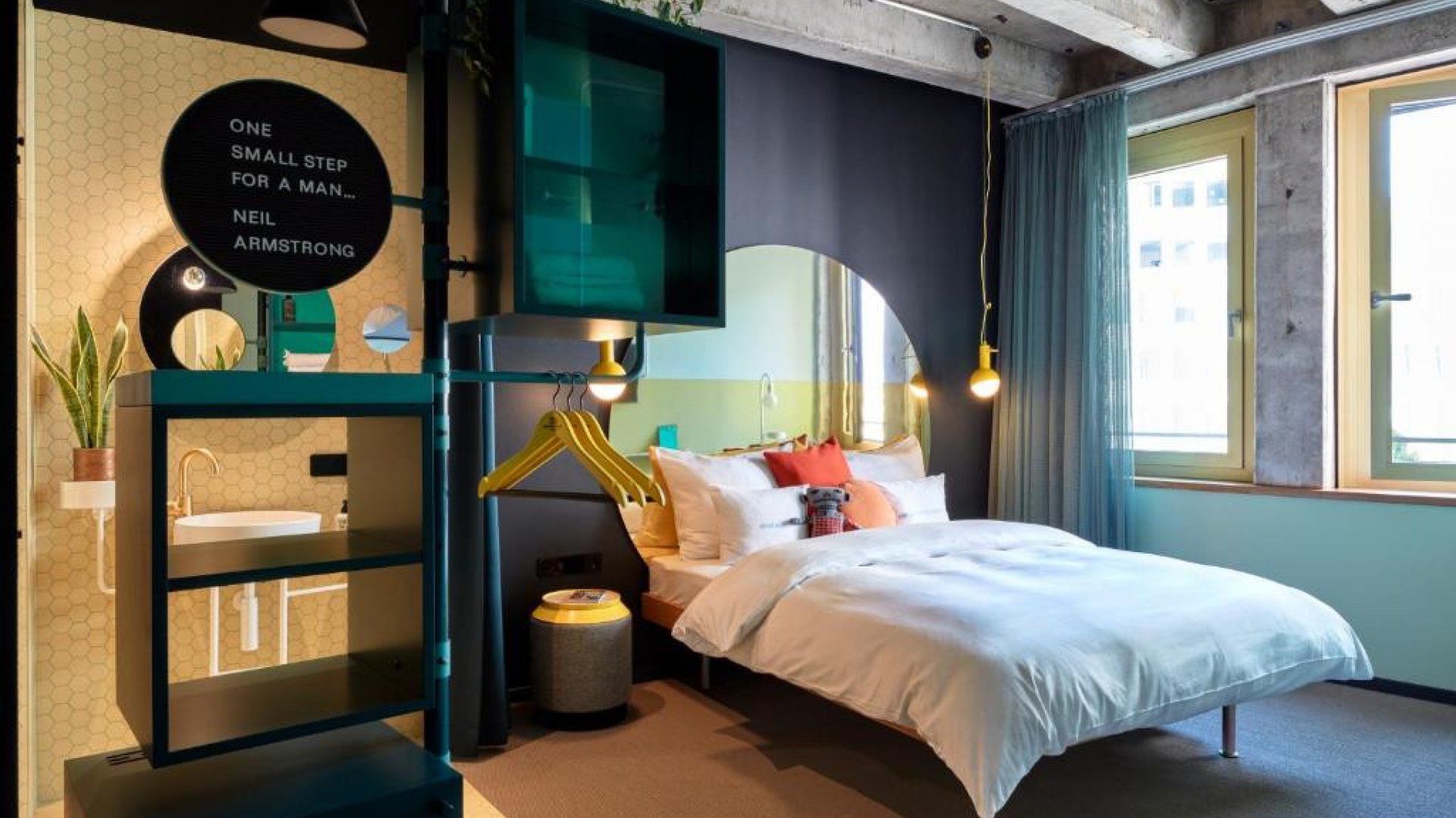 25hours Hotel The Circle €187.03 (Prachtig designhotel)
