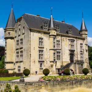 Brasserie Kasteel Schaloen v.a. p.p. €63.00 (Unieke locatie!)