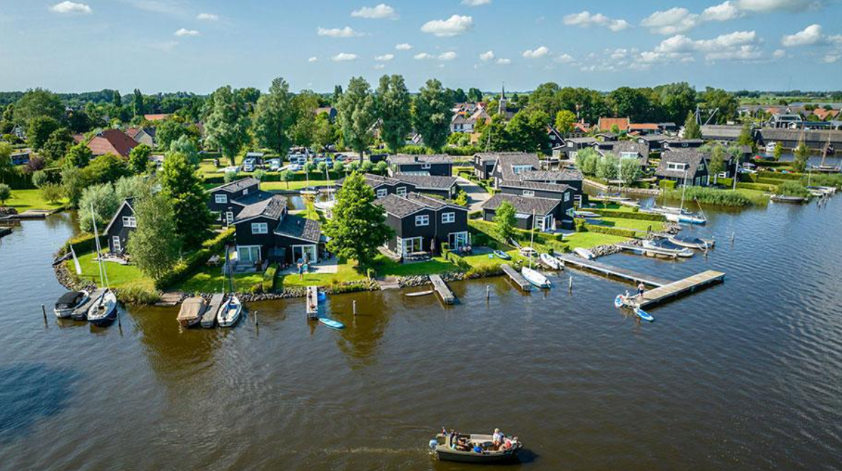 6-persoons woning aan een meer in Friesland Vanaf €147.71