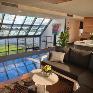 Wellness penthouse in een voetbalstadion Vanaf €425