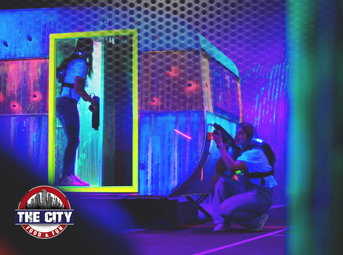 Lasergamen bij The City €7.95