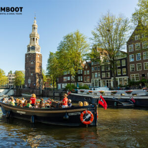 Rondvaart Amsterdam + drankje met Mokumboot €18.34
