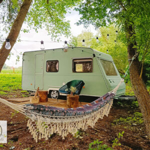 2 overnachtingen in een caravan in de Vlaamse Ardennen (2 pers.) €160.00