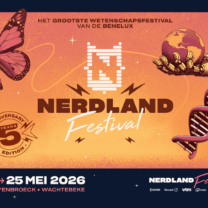 Nerdland Festival 2026 - 22/05 t.e.m. 25/05 €18,-