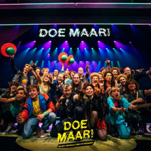 1e rang ticket Doe Maar! de Musical €42.00